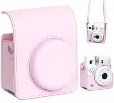 Dėklas LoveInstant Futerał Dėklas Dėklas Osłona Case Do Fujifilm Fuji Instax Mini 13 Mini13 / Rožinė