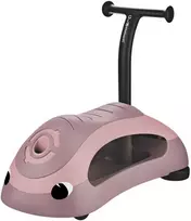 GLOBBER paspiriama mašinėlė Walk 'n Roll 2in 1 Ecologic, rožinis, 830-510
