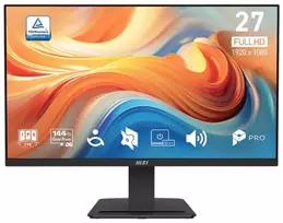 MSI Pro MP273DE E14A monitorius komputerowy 68,6 cm (27") 1920 x 1080 px Full HD LCD Juodas