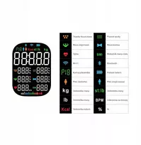 Tanita Vonios svarstyklės Analityczna 16 Parametrów Apple Health, Google Fit, IF1321B