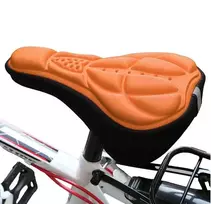 Fusion Accessories Topt dviračio balnelio užvalkalas oranžinis