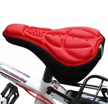 Fusion Accessories Topt Dviračio sėdynės užvalkalas raudonas