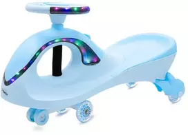 „Gravity Swing“ automobilio pasivažinėjimas vaikams su LED Baby Mix G-Force mėlyna spalva