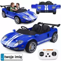 „Jokomisiada Ford GT“ 4 variklių akumuliatorinis vaikiškas automobilis su nuotolinio valdymo pultu 2 asmenims PA0337