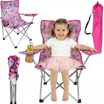 KOOPMAN SULANKSTOMA TURISTINĖ KĖDĖ VAIKAMS ROŽINĖ KIDS COLLECTION 1083308