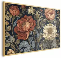 Artgeist Plakatas - Tapestry Large Retro Flowers