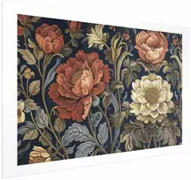 Artgeist Plakatas - Tapestry Large Retro Flowers