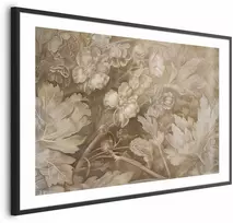 Artgeist Plakatas - Ornamental Floral Carvings