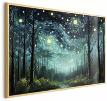 Artgeist Plakatas - Starry night - a contemporary version of Van Gogh's night sky
