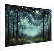 Artgeist Plakatas - Starry night - a contemporary version of Van Gogh's night sky