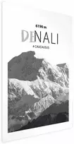 Artgeist Plakatas - Majestic mountain peak Denali mountain crown mountain landscape