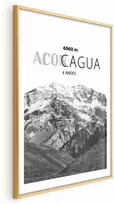 Artgeist Plakatas - The majestic peak of Aconcagua mountain crown mountain landscape