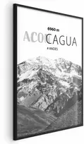 Artgeist Plakatas - The majestic peak of Aconcagua mountain crown mountain landscape
