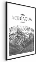 Artgeist Plakatas - The majestic peak of Aconcagua mountain crown mountain landscape