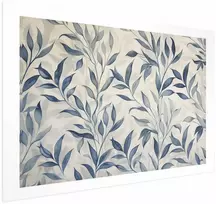 Artgeist Plakatas - Delicate Botanical Motif with Mėlyna Leaves