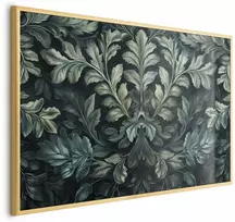 Artgeist Plakatas - Victorian Leaves in Dark Greens