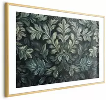 Artgeist Plakatas - Victorian Leaves in Dark Greens