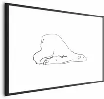 Artgeist Plakatas - Lazy Bear
