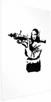 Artgeist Plakatas - Banksy Mona Lisa with Rocket Launcher