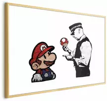 Artgeist Plakatas - Banksy: Mushroom Picker