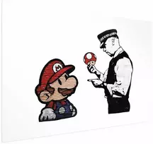 Artgeist Plakatas - Banksy: Mushroom Picker