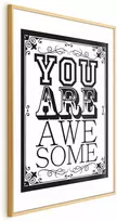 Artgeist Plakatas - You Are Awesome
