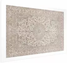 Artgeist Plakatas - Sand Carpet - Worn Persian Rug with Rich Ornamental Motifs