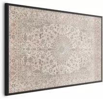 Artgeist Plakatas - Sand Carpet - Worn Persian Rug with Rich Ornamental Motifs