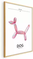 Artgeist Plakatas - Holo-Dog - Colorful Retro Dog