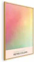 Artgeist Plakatas - Cherry Breeze - Pastel Gradient in Soft, Retro Colors