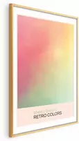 Artgeist Plakatas - Cherry Breeze - Pastel Gradient in Soft, Retro Colors