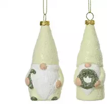 Nežinomas Eglutės žaisliukas Gnome, 11.4 cm, plastikas