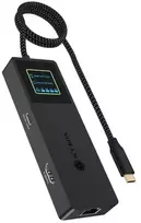 ICY BOX Spade Dock 4038 Przewodowa USB 3.2 Gen 2 (3.1 Gen 2) Type-C Juodas