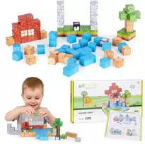 Multistore Magnetinių statybinių kaladėlių rinkinys 87 vnt.