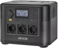 Vevor Nešiojama saulės energijos stotis su 200W skydeliu