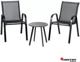 Lauko baldų komplektas FLORALAND MASTER BALKONINIŲ BALDŲ KOMPLEKTAS VIGO 2 KĖDĖS+STALIUKAS