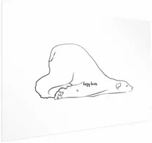 Artgeist Plakatas - Lazy Bear