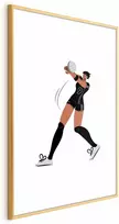 Artgeist Plakatas - Illustration - Female Volleyball Team Player