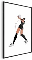 Artgeist Plakatas - Illustration - Female Volleyball Team Player