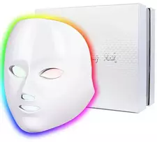 7 spalvų LED šviečianti veido kaukė
