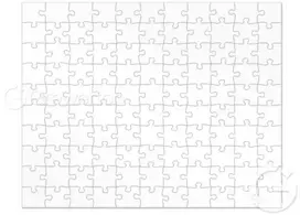 Dėlionė - ARGO Dėlionės Sublimacijai 190x240mm 110 elementų 5 vnt. Balta