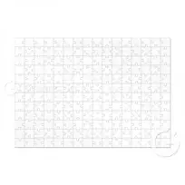 Dėlionė - ARGO Dėlionės Sublimacijai 192 Elementai 285x405 mm 5 Vnt Balta
