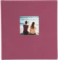 Albumas GOLDBUCH 31508 Bella Vista fuchsia 30x31/100psl, balti lapai | kampučiai/lipdukai | knyginio rišimo