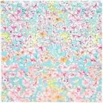 Albumas GOLDBUCH 27546 Forever Spring 30x31 cm| 60 psl | balti lapai| kampučiai/lipdukai