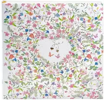 Albumas GOLDBUCH 08035 Charming Heart 30x31/60psl balti lapai, kampučiai/lipdukai, knyginio rišimo [V]