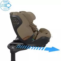 Maxi Cosi Pearl XL Slide PRO - sukamasis, ištraukiama automobilinė kėdutė 61-150 cm, sėdynė | Authentic Truffle
