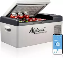 Alpicool automobilinė kompresorinė šaldytuvo-šaldiklio dėžė, 15 l, 12 V, C15