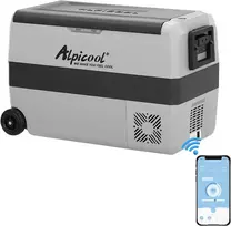 Alpicool automobilinė šaldytuvo-šaldiklio dėžė, kompresorinė, 50 l, 12 V, T50 modelis