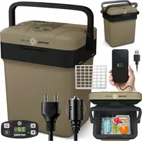peme elektrinė automobilinė šaldytuvo-šildytuvo dėžė 25,7 l USB 12 V / 220 V Sand Storm Essential L 3
