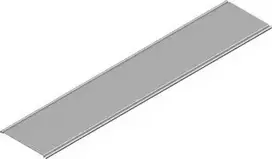 Baks Kabelių lovelio dangtis 150mm 3m 1mm PKJ150 / 3 (100815)